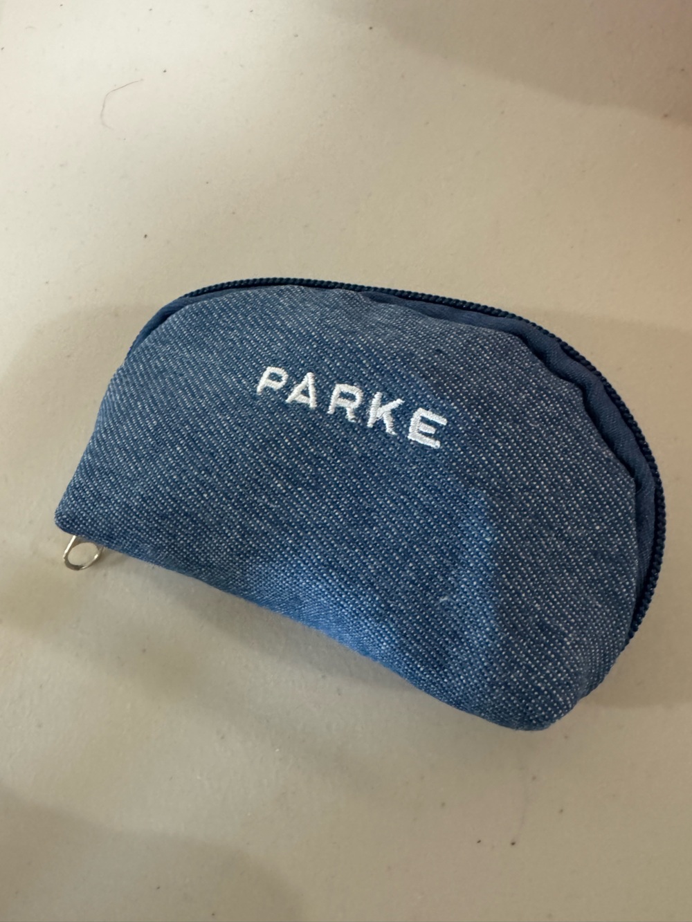 Parke NIB Claw Clip in Denim Navy - Picture 6 of 6